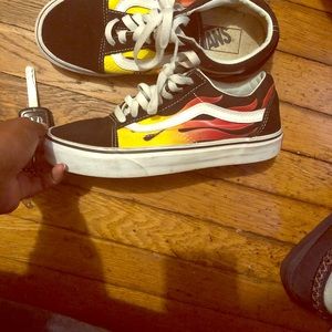 Flame vans